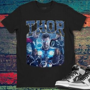 Thor Marvel Avenger Poster Unisex Gift T-Shirt Shirt Gift For Men Women